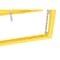 Vestil Yellow Powder Coat Steel Cylinder Barricade Rack 3 Cylinder Capacity CYL-FMSR-3 - alternate 2